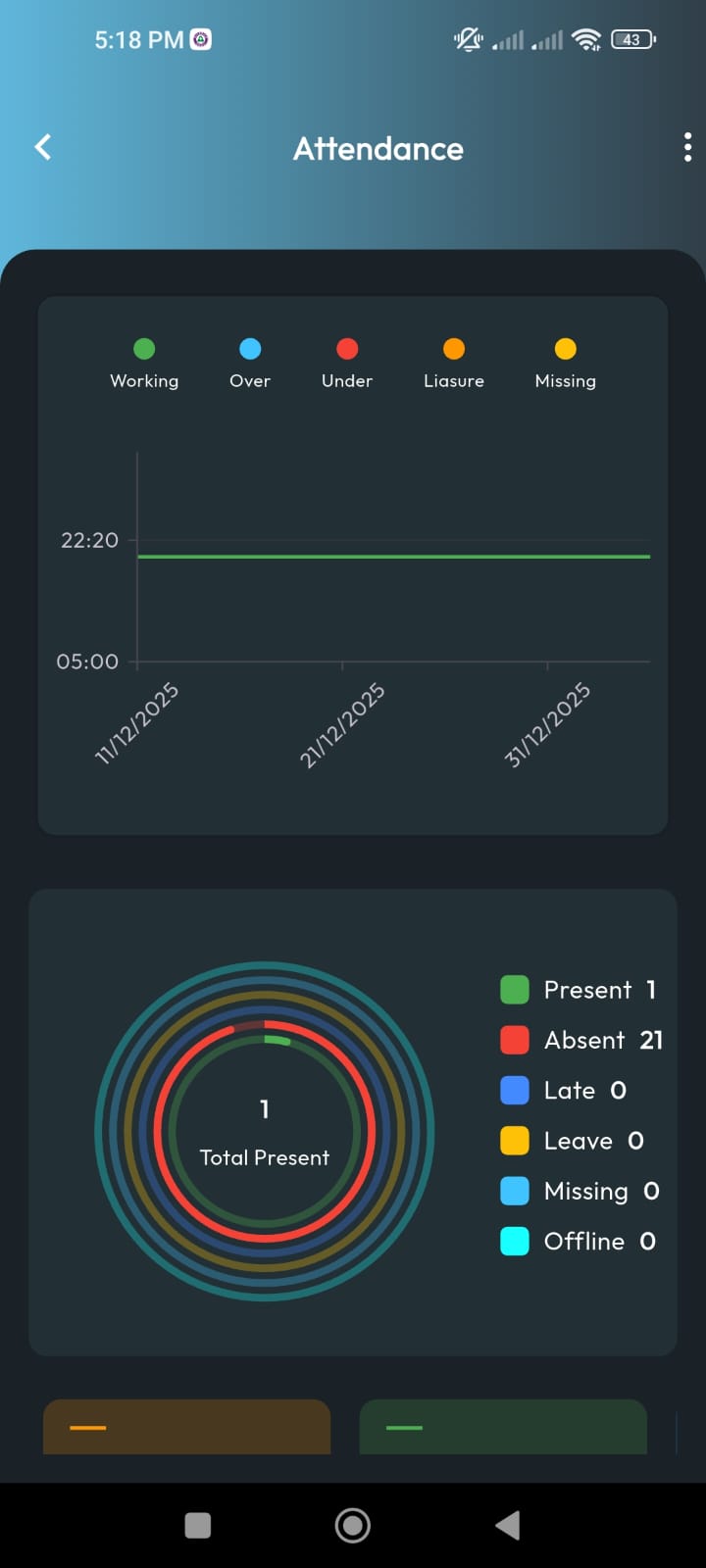 RateOp mobile app screen 26